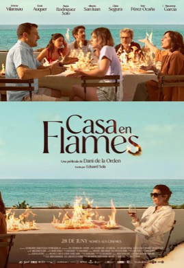 Póster de Casa en flames